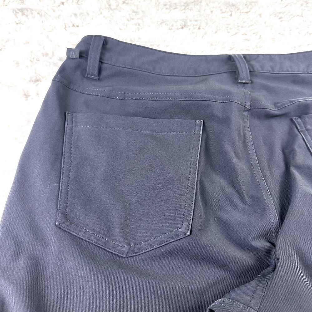 Lululemon ABC Classic Warpstreme Pants - Men's Size 32- Obsidian Gray - Picture 9 of 16